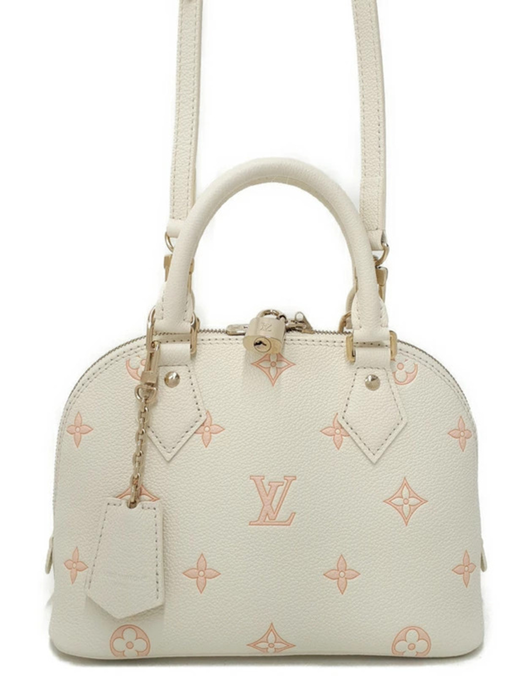 Louis Vuitton Bicolor Neo Noe Cream Monogram Empreinte Alma Bag